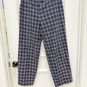 Vintage Ladies Duck Head Plaid Pants Baggy PJ Fit Rare
